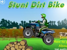 Lenktynės - Stunt dirt bike