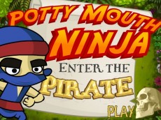 Nuotykių žaidimai - Potty mouth ninja