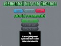 Elemental turret defence