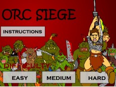 Strateginiai žaidimai - Orc siege