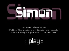Loginiai žaidimai - Simon